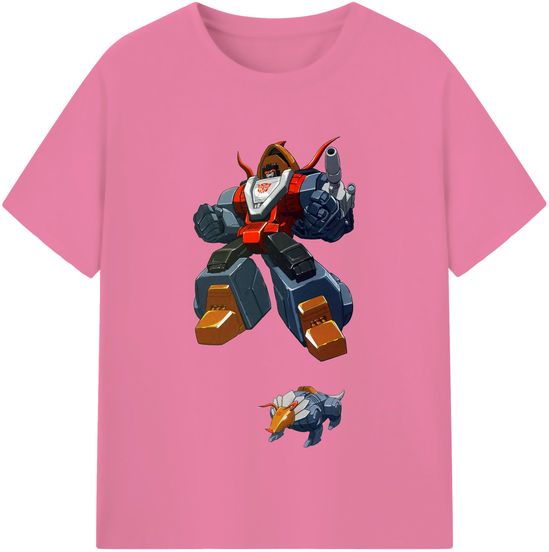 （画像用）  綿100％半袖Tシャツ（フロントプリント）
